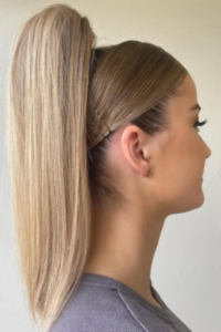 Sleek High Ponytail