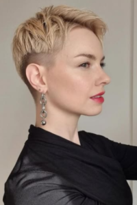 Pixie Cut with Textured Layers