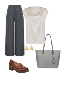 Neutral Elegance: Shades of Gray, Navy, and Beige