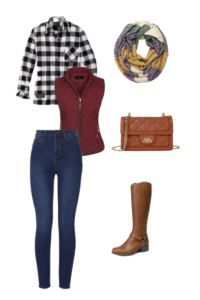 Fall Cozy Vest Outfit