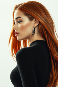 Fiery Copper Red