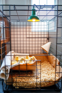 Large Dog Crate Brooder