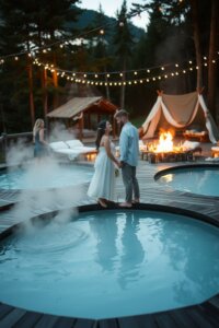 Hot Spring Wedding