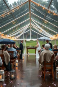 Rainy Day Wedding