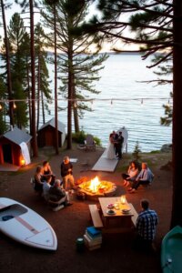 Lakeside Cabin Wedding