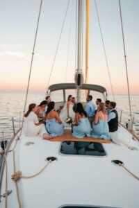 Wedding on a Private Sailboat