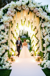 Floral Tunnel Stage