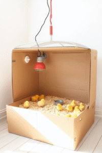 Cardboard Box Brooder