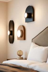 DIY Wall Sconce Puck Lights