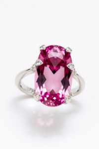 Pink Tourmaline Ring
