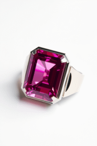 Pezzottaite Ring