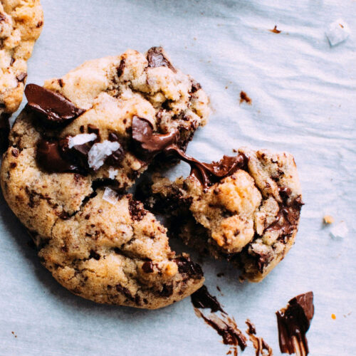 Perfect Italian-Style Chocolate Chip Cookie