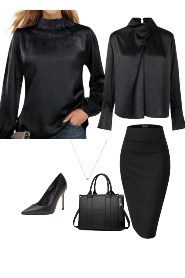 Classic All-Black Ensemble outfit