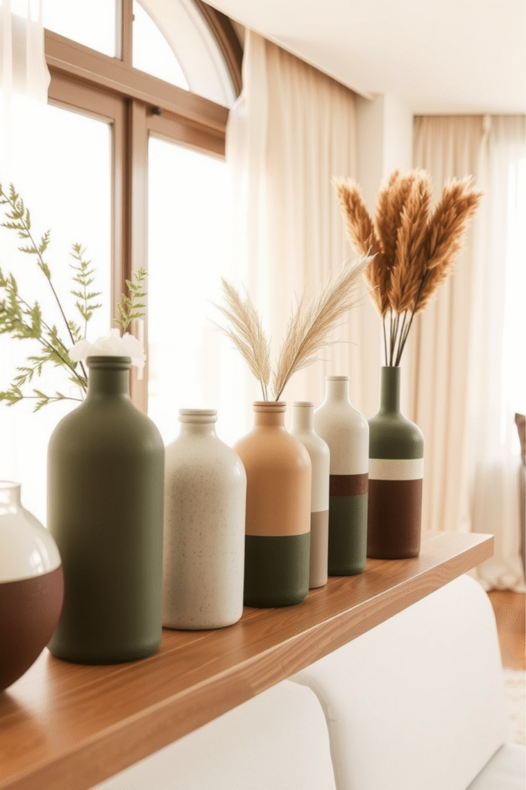 Faux Ceramic Vases