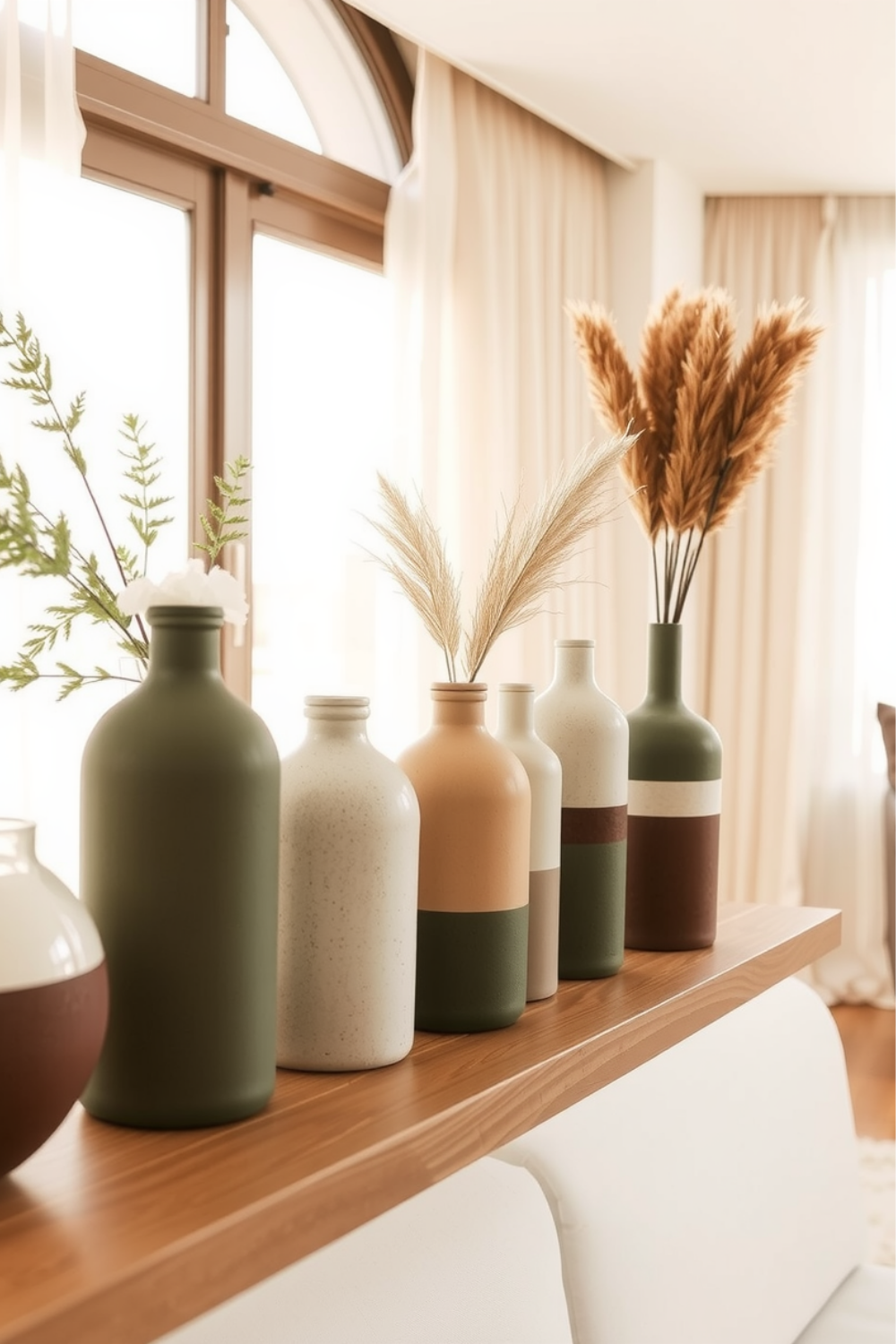 Faux Ceramic Vases